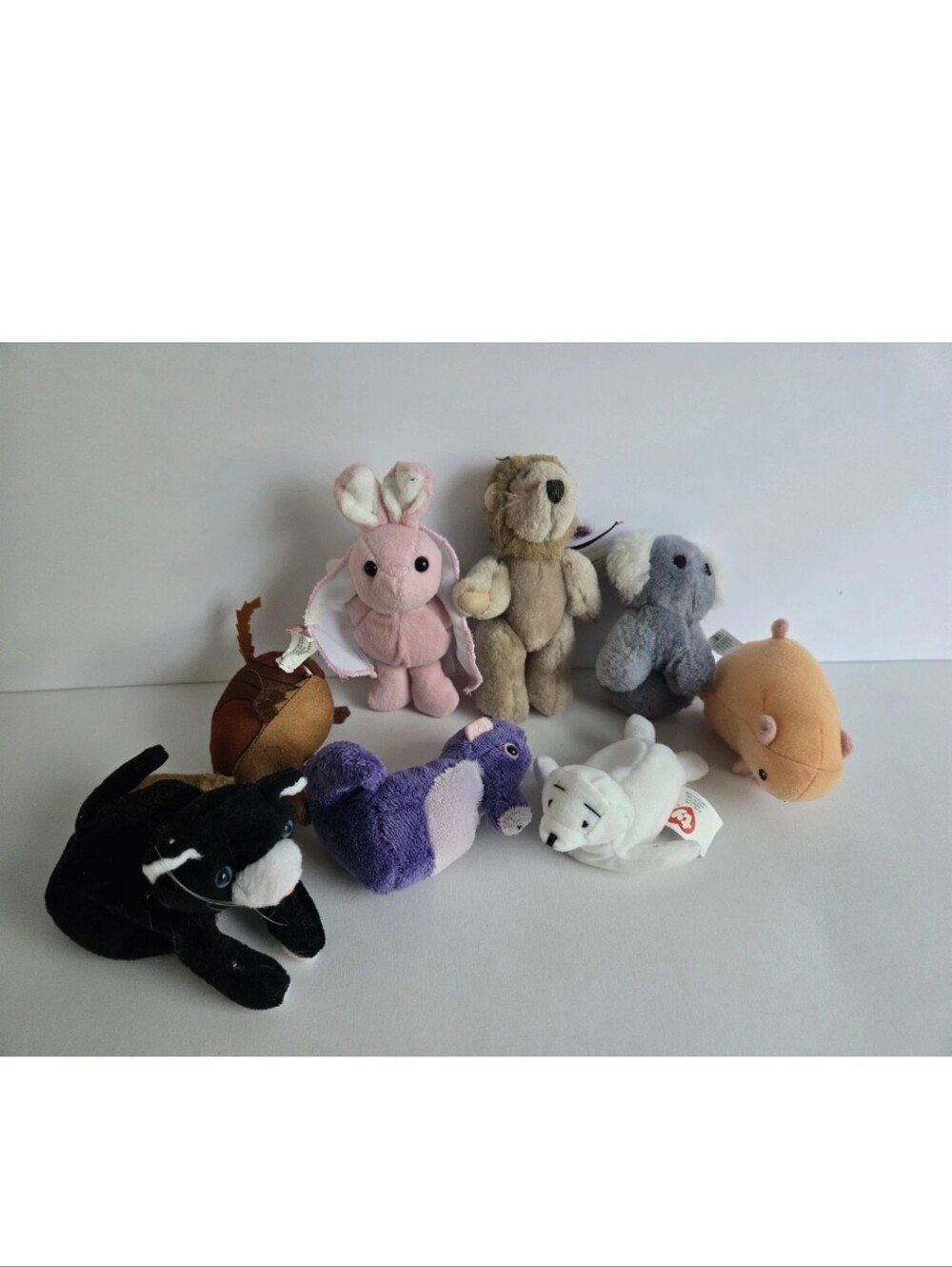 Dog Plush Small Toy Lot Retro TY McDonald's Mixed